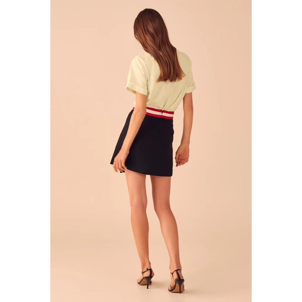 NWT C/MEO Collective Asymmetrical Mini Skirt - Size S - Picture 4 of 4